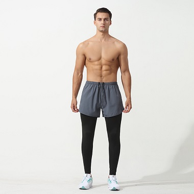 Men's autumn basketball training leggings breathable tight running fitness pants