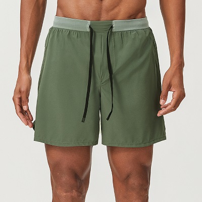 Double layered outdoor sports fitness tennis shorts