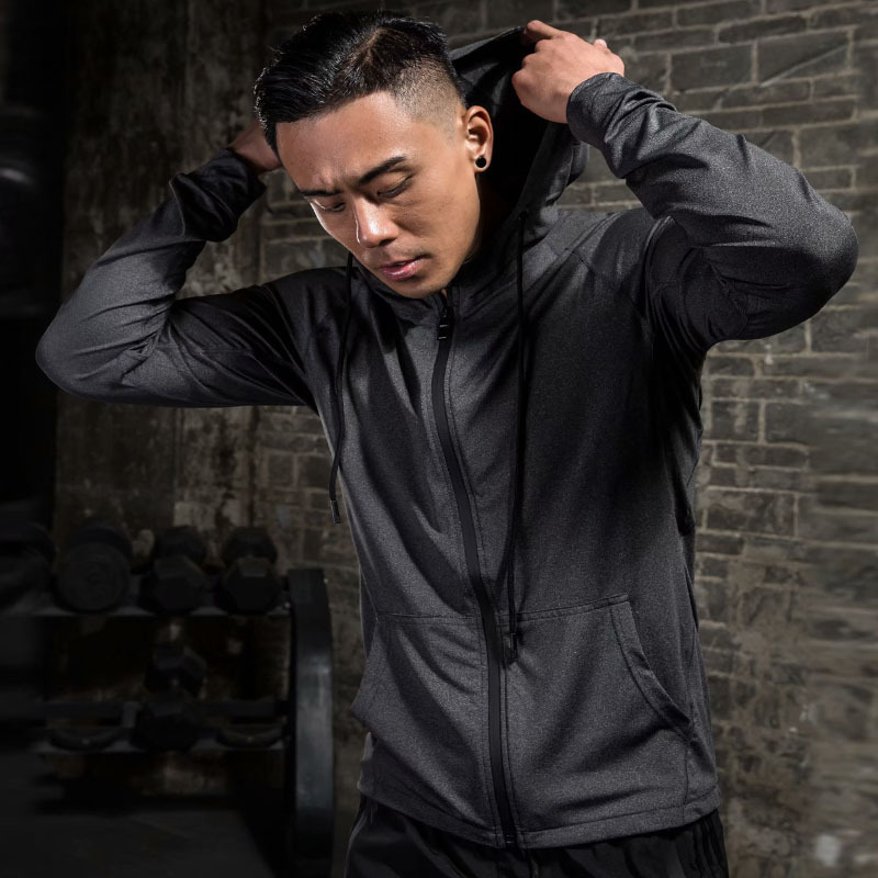 YX-728-727 workout jacket mens Relaxed fit