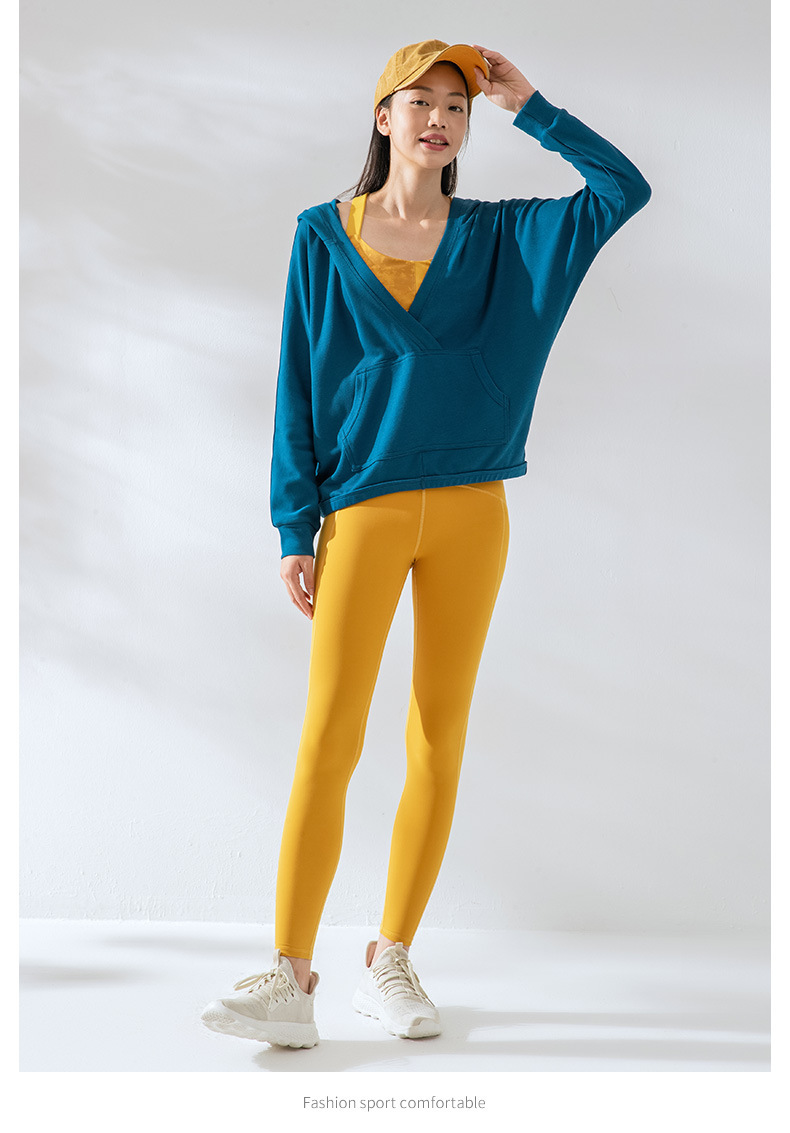 best yoga sweatshirts blue