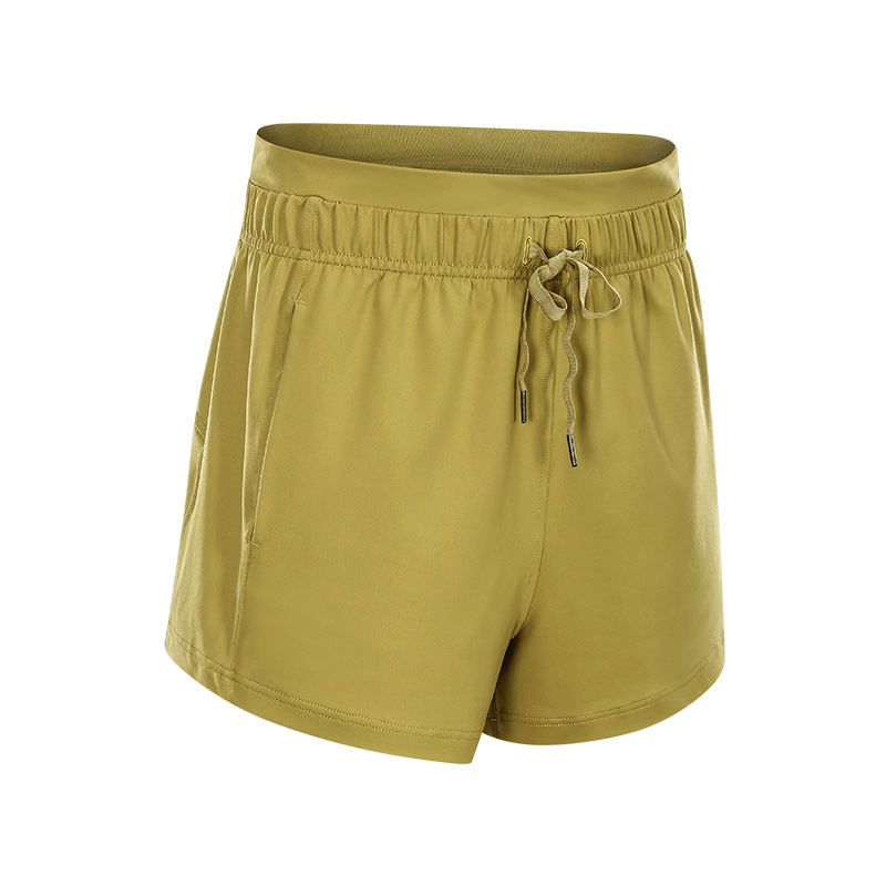 green lady_s sport shorts (5)