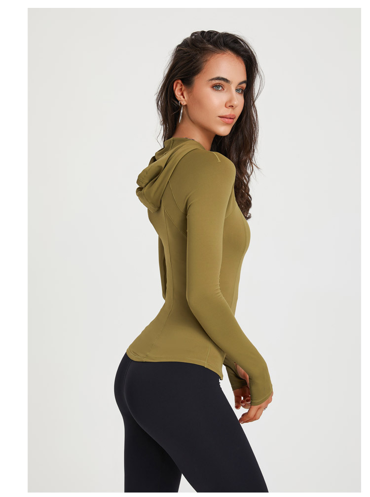 lady yoga wear long sleeve